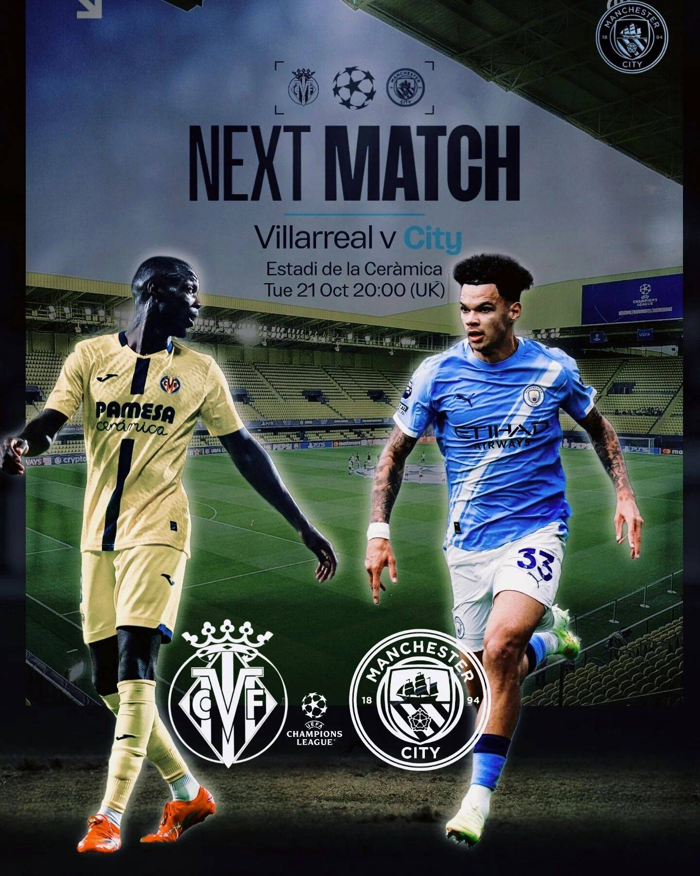 包含曼城迎西甲关键赛，冲刺阶段复出首秀，赛场秩序良好，阵容厚度经受考验的词条